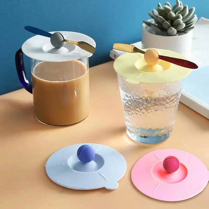 Silicone Drink Cup Lids Cute Silicone Mug Cup Cover Hot Drink Cup Lid Reusable Anti Dust Cup Covers for Coffee Tea Drinking Cup
Silicone Drink Cup Lids Cute Silicone Mug Cup Cover Hot Drink Cup Lid Reusable Anti Dust Cup Covers for Coffee Tea Drinking Cup