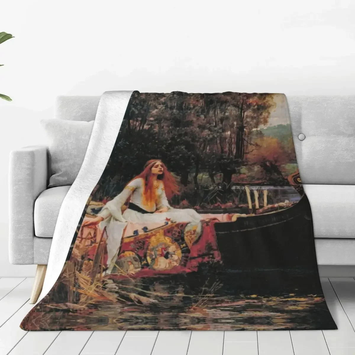 The Lady Of Shalott By John William Waterhouse Flannel Blankets Warm Soft Fantasy Throw Blanket Winter Chair Sofa Bed Bedspread
The Lady Of Shalott By John William Waterhouse Flannel Blankets Warm Soft Fantasy Throw Blanket Winter Chair Sofa Bed Bedspread