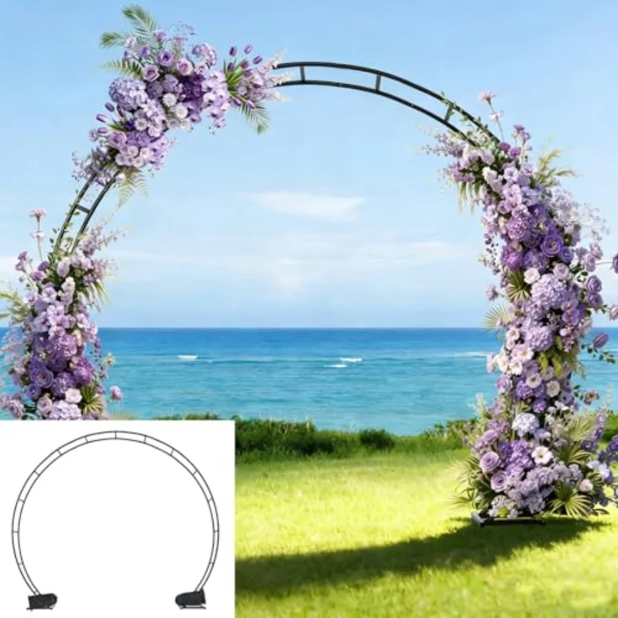 Large Metal Garden Arch Trellis, Wedding Arch. 87Ft. 19mm Heavy-duty Pipe, Arch Frame for Party Decorations, Balloon Arch.Garde
Large Metal Garden Arch Trellis, Wedding Arch. 87Ft. 19mm Heavy-duty Pipe, Arch Frame for Party Decorations, Balloon Arch.Garde