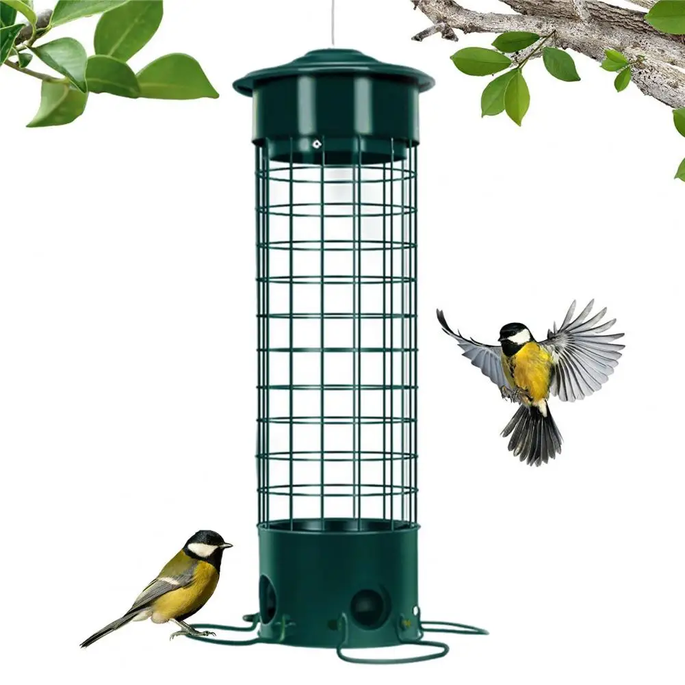 Multiple Holes Bird Feeder Automatic Foot Feeding Tool Pet Bird Feeder Outdoor Hanging Pet Food Dispenser for Flying Animals
Multiple Holes Bird Feeder Automatic Foot Feeding Tool Pet Bird Feeder Outdoor Hanging Pet Food Dispenser for Flying Animals