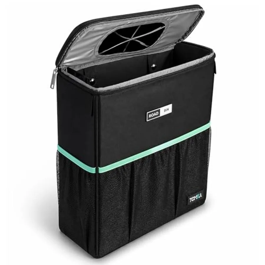 RoadBin™ Car Trash Can Slim 4" 2.5 Gallon Space-Saving Design, Stays Upright, Leakproof and Odor-Proof Car Garbage Can for Clea
RoadBin™ Car Trash Can Slim 4" 2.5 Gallon Space-Saving Design, Stays Upright, Leakproof and Odor-Proof Car Garbage Can for Clea