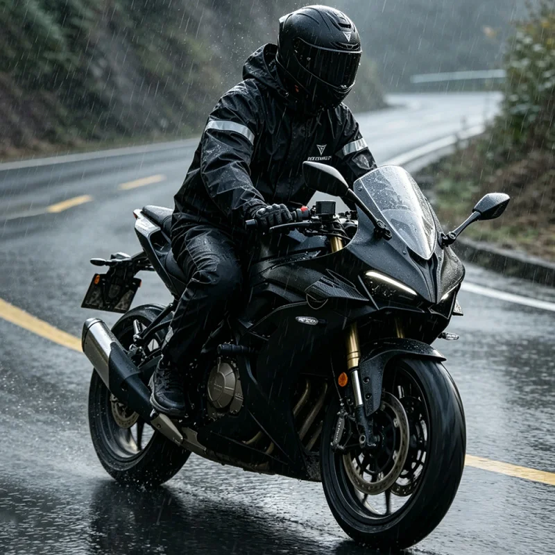 Men Full Body Motorcycle Rain Suit Waterproof Rain Jacket Pants Reflective Rainwear Cycling Camping All Weather Riding Gear Item
Men Full Body Motorcycle Rain Suit Waterproof Rain Jacket Pants Reflective Rainwear Cycling Camping All Weather Riding Gear Item