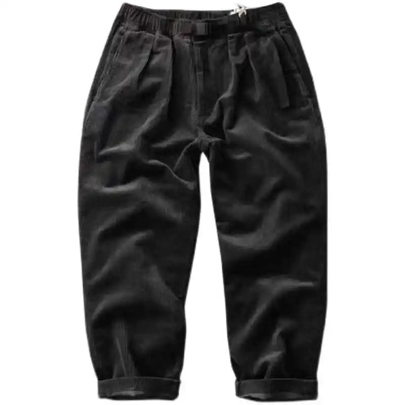 Japanese Fashion Corduroy Tapered Casual Pants for Men and Women in Spring and Autumn Loose Fitting Cityboy Pants
Japanese Fashion Corduroy Tapered Casual Pants for Men and Women in Spring and Autumn Loose Fitting Cityboy Pants