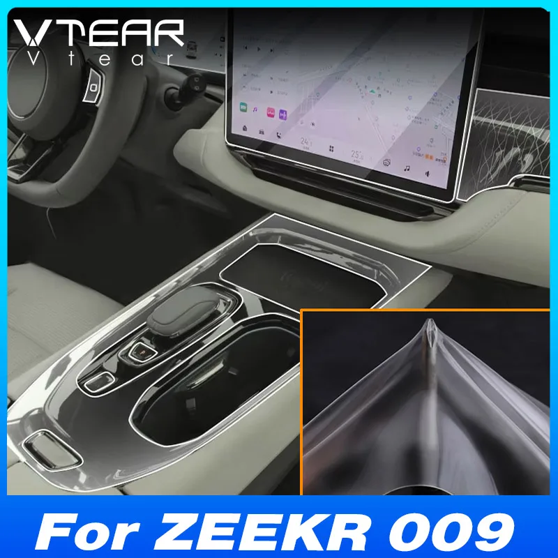 Vtear Car TPU Transparent Film Cover Anti-Scratch Stickers Instrument Panel Protection Interior Decoration For ZEEKR 009 WE 2024
Vtear Car TPU Transparent Film Cover Anti-Scratch Stickers Instrument Panel Protection Interior Decoration For ZEEKR 009 WE 2024