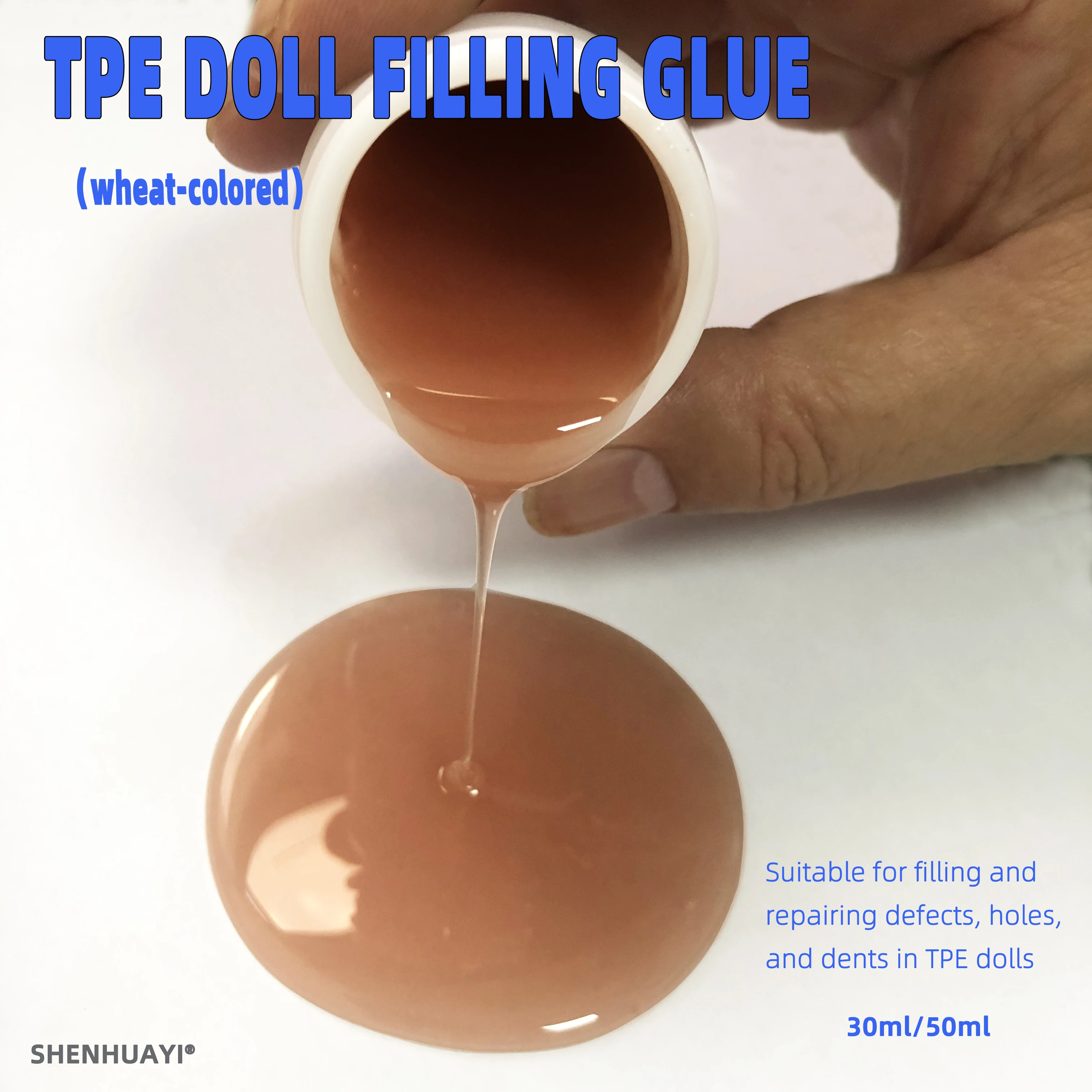 TPE Doll Filling Glue Wheat TPE Material Hole Filling
TPE Doll Filling Glue Wheat TPE Material Hole Filling