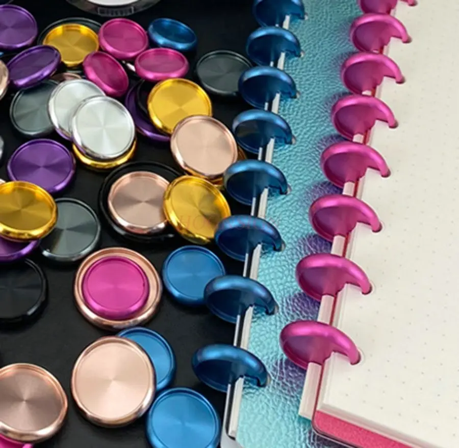 11pcs/box Mushroom hole metal binding disc loose leaf book binding buckle binding plate buckle
11pcs/box Mushroom hole metal binding disc loose leaf book binding buckle binding plate buckle