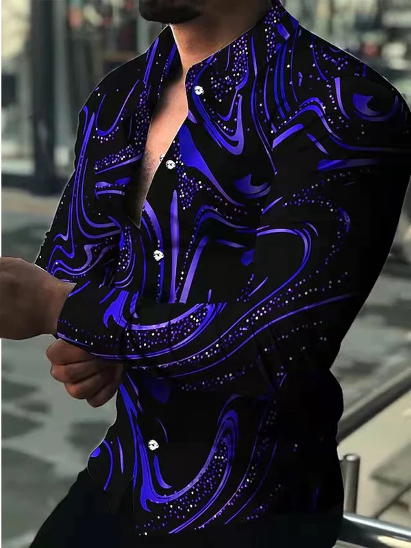 Мужская облегающая длинная све с принтом irt из полиэфирного волокна, молодежная летняя мода, повседневная застежка на пуговицах irt, обычная длина
Мужская облегающая длинная све с принтом irt из полиэфирного волокна, молодежная летняя мода, повседневная застежка на пуговицах irt, обычная длина