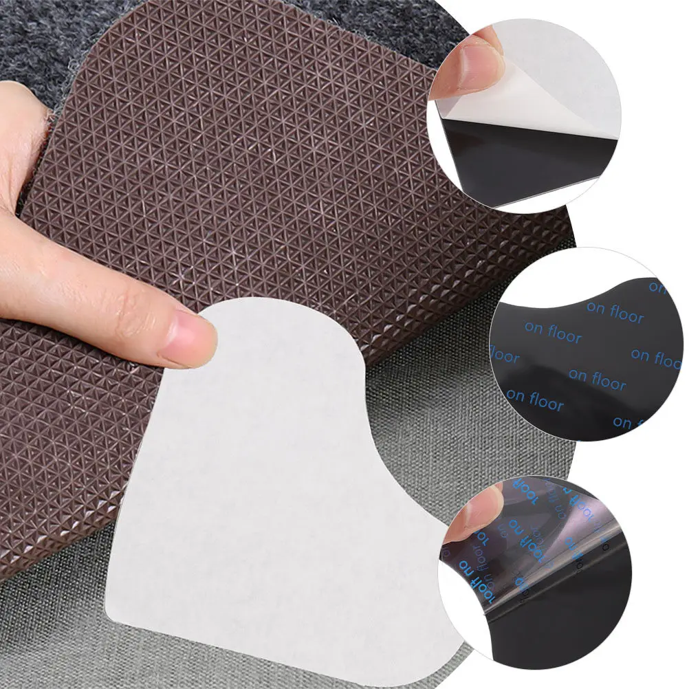 12Pcs Anti Slip Rug Pads Non Slip Carpet Tape for Hardwood Floor Tile Marble Wood Rugs Adhesive Sticker Safety Grip Pad for Home
12Pcs Anti Slip Rug Pads Non Slip Carpet Tape for Hardwood Floor Tile Marble Wood Rugs Adhesive Sticker Safety Grip Pad for Home