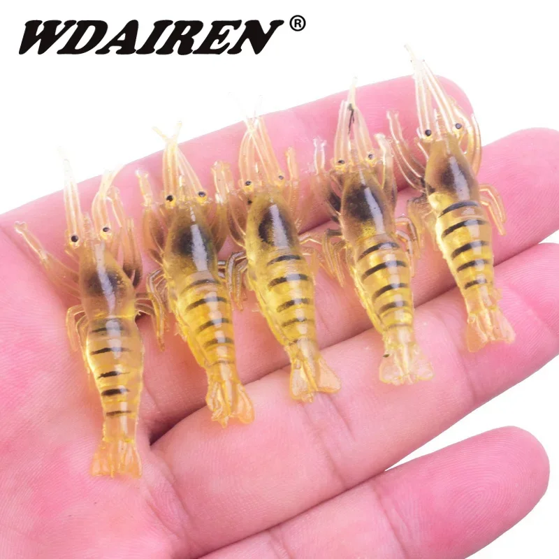 5 Pcs Silicone Shrimp Bait 4.5cm 1g Worms Swimbait Jig Fishing Lure with Grub Wobblers Artificial Soft Lures Fishing Takcle
5 Pcs Silicone Shrimp Bait 4.5cm 1g Worms Swimbait Jig Fishing Lure with Grub Wobblers Artificial Soft Lures Fishing Takcle