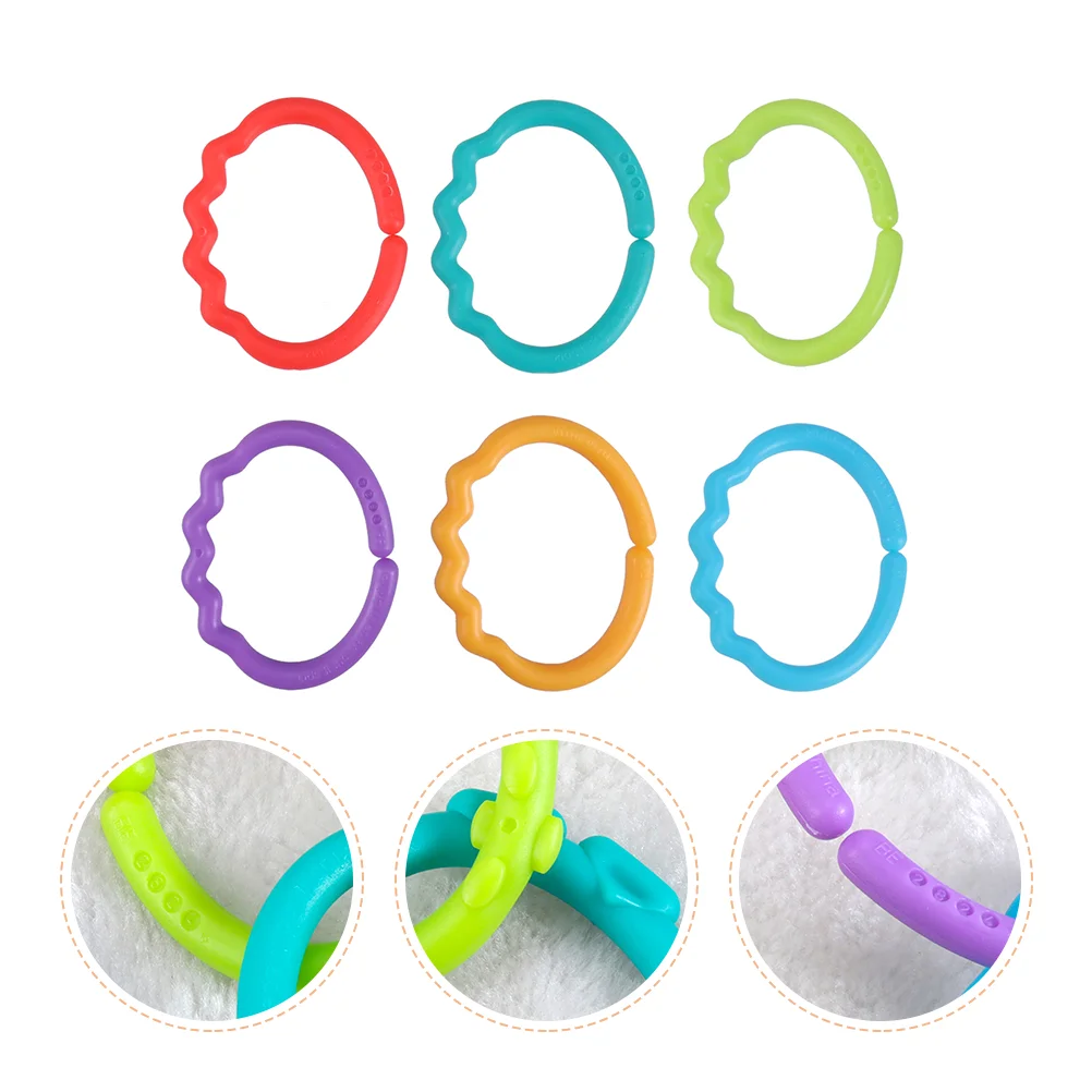 24 Pcs Finger Connecting Ring Color Recognition Toy Baby Toys Molar Plaything Infant Pacifying Rings Hand Grip Toddler
24 Pcs Finger Connecting Ring Color Recognition Toy Baby Toys Molar Plaything Infant Pacifying Rings Hand Grip Toddler