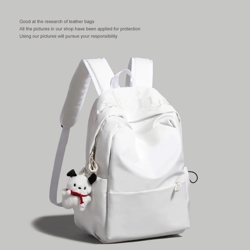Large Capacity Simple Embroidered Solid Color Student Backpack New Short Distance Travel Backpack Versatile Casual Backpack
Large Capacity Simple Embroidered Solid Color Student Backpack New Short Distance Travel Backpack Versatile Casual Backpack