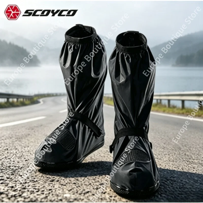 2026 NEW SCOYCO Motorcycle Rain Shoe Cover Waterproof Overboots Anti Slip Thickened Outdoor Riding Gear Unisex
2026 NEW SCOYCO Motorcycle Rain Shoe Cover Waterproof Overboots Anti Slip Thickened Outdoor Riding Gear Unisex