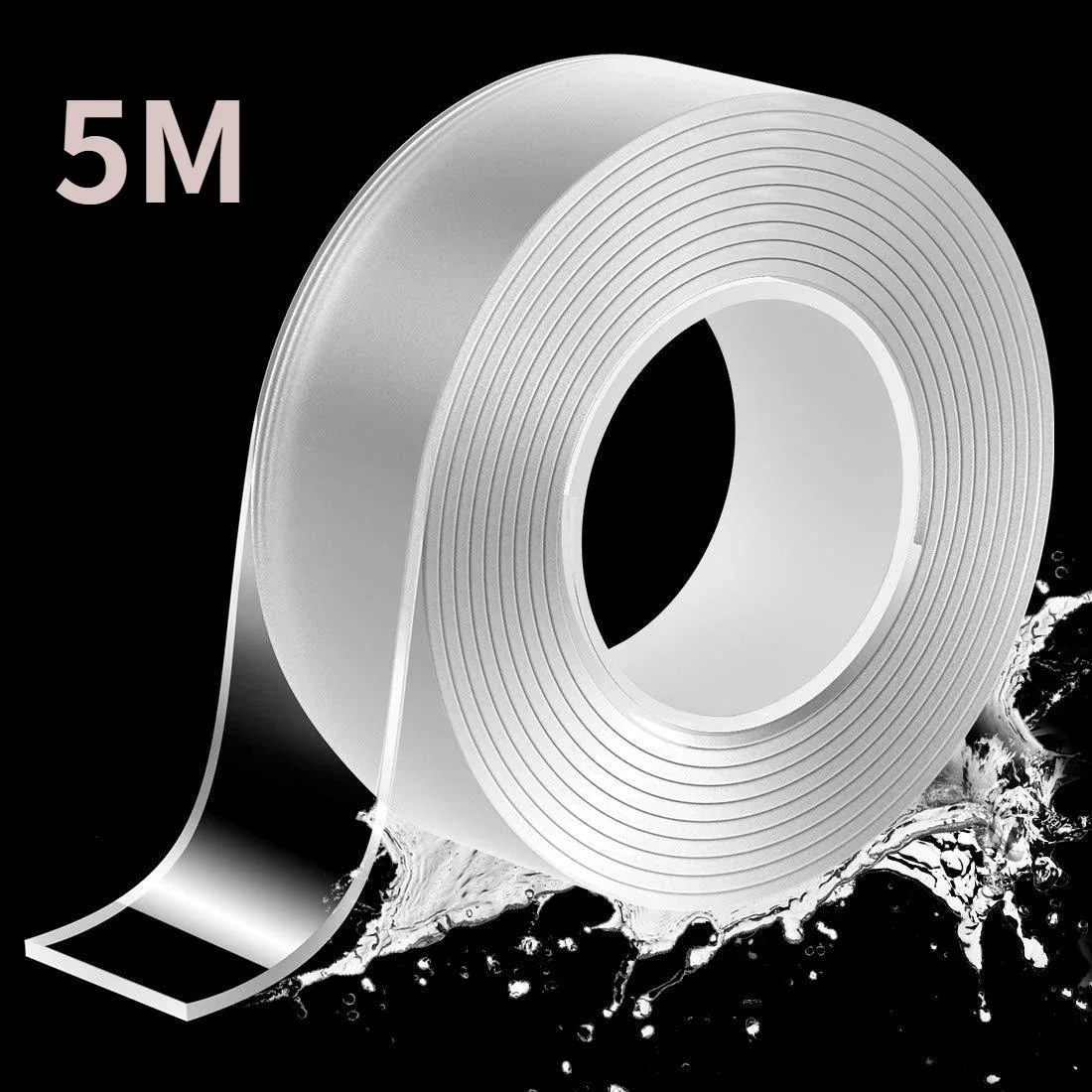 1-5M Nano Double Sided Tape Transparent Adhesive Strips Strong Sticky Multipurpose Reusable Waterproof Mounting Tape Heavy Duty 
1-5M Nano Double Sided Tape Transparent Adhesive Strips Strong Sticky Multipurpose Reusable Waterproof Mounting Tape Heavy Duty