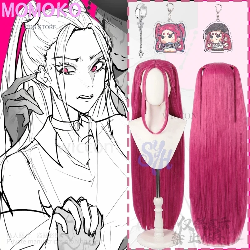 Аниме Фильм Kpop Демон Косплей Мира Корея Девушки Группа Huntrix Hot Idol Ярко-Розовый Длинные Парики Jirai Kei Girls Heat Wig Halloween
Аниме Фильм Kpop Демон Косплей Мира Корея Девушки Группа Huntrix Hot Idol Ярко-Розовый Длинные Парики Jirai Kei Girls Heat Wig Halloween