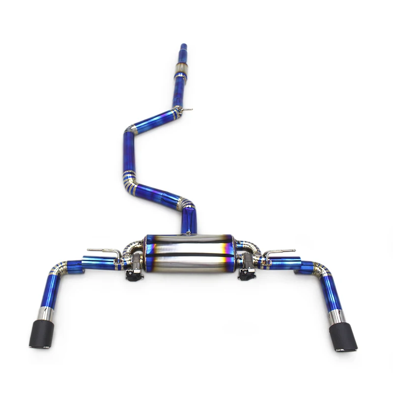 LXBY-Yooking Valvetronic Catback for VW GOLF 8/MK8/GTI 2.0T 2020-2024 Racing Escape Titanium Muffler Catback
LXBY-Yooking Valvetronic Catback for VW GOLF 8/MK8/GTI 2.0T 2020-2024 Racing Escape Titanium Muffler Catback