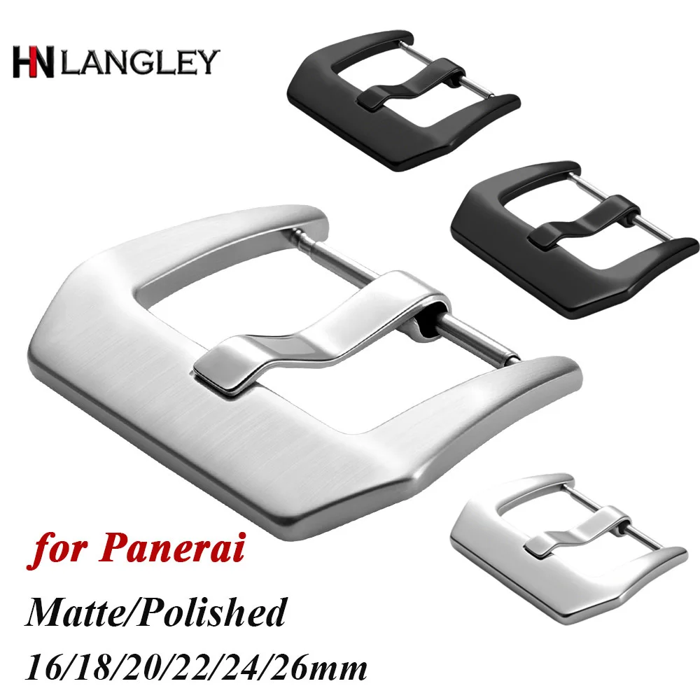 16/18/20mm 22mm 24mm 26mmStainless Steel Watch Buckles for Panerai Metal Pin Clasp Matte Polished Clasps Belt Buckle Accessories
16/18/20mm 22mm 24mm 26mmStainless Steel Watch Buckles for Panerai Metal Pin Clasp Matte Polished Clasps Belt Buckle Accessories