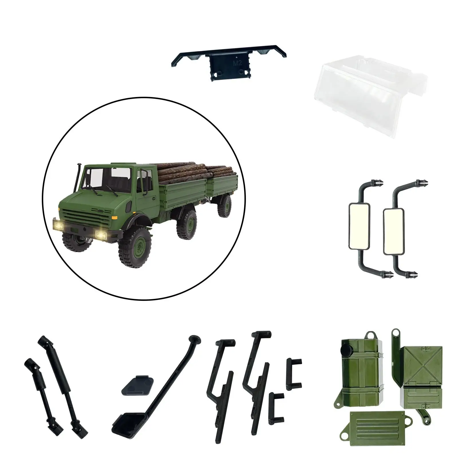 DIY Modification Accessories Accessories Decorative Trailer for 1/12 Scale RC Trailer Car
DIY Modification Accessories Accessories Decorative Trailer for 1/12 Scale RC Trailer Car