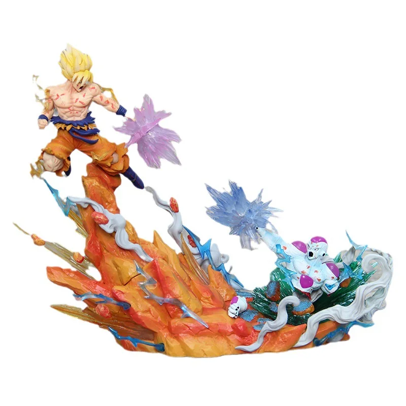 Аниме Dragon Ball Son Goku Vs Frieza Фигурки ПВХ Модель Куклы Коллекция Настольные Украшения Статуя Орнамент Игрушки Подарки
Аниме Dragon Ball Son Goku Vs Frieza Фигурки ПВХ Модель Куклы Коллекция Настольные Украшения Статуя Орнамент Игрушки Подарки
