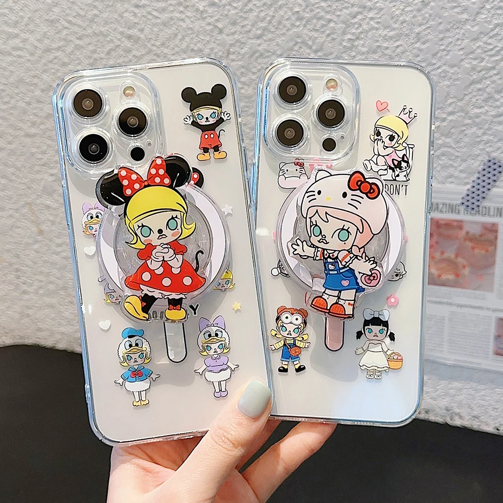 Cartoon Cute Mollies for Magsafe Magnetic Phone Case For iPhone 15 14 13 12 11 Pro Max Plus Drop-resistant Clear Back Cover Gift
Cartoon Cute Mollies for Magsafe Magnetic Phone Case For iPhone 15 14 13 12 11 Pro Max Plus Drop-resistant Clear Back Cover Gift
