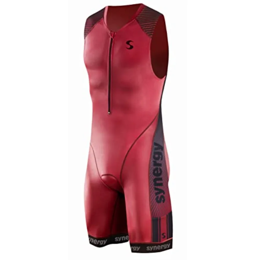 Men's Triathlon Sleeveless Trisuit for racing quick-dry polyester/spandex blend black with neon yellow accents seamless constru
Men's Triathlon Sleeveless Trisuit for racing quick-dry polyester/spandex blend black with neon yellow accents seamless constru