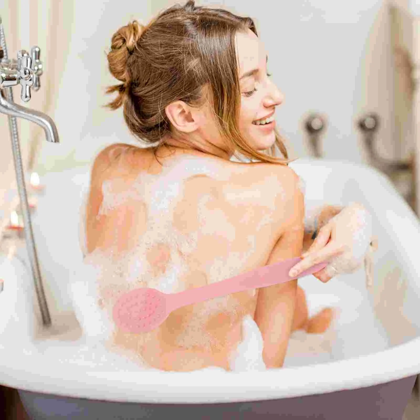 Tub Soft Hair Shower Brush Miss Scalp Scrubber Massaging Plastic Bath Back Brushes
Tub Soft Hair Shower Brush Miss Scalp Scrubber Massaging Plastic Bath Back Brushes