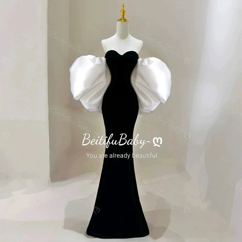 Customized Strapless Evening Dress for Women 2025 Vestido De Fiesta Sleeveless Velour Mermaid Skirt with Stain White Shawl Gown
Customized Strapless Evening Dress for Women 2025 Vestido De Fiesta Sleeveless Velour Mermaid Skirt with Stain White Shawl Gown