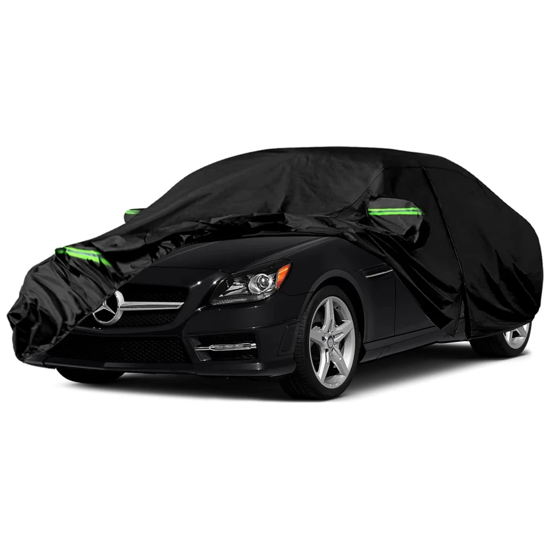 Waterproof Car Covers for 1996-2022 Mercedes-Benz SLK/SLC with Zipper Door Windproof Bands for Snow Rain Dust Hail Protection
Waterproof Car Covers for 1996-2022 Mercedes-Benz SLK/SLC with Zipper Door Windproof Bands for Snow Rain Dust Hail Protection