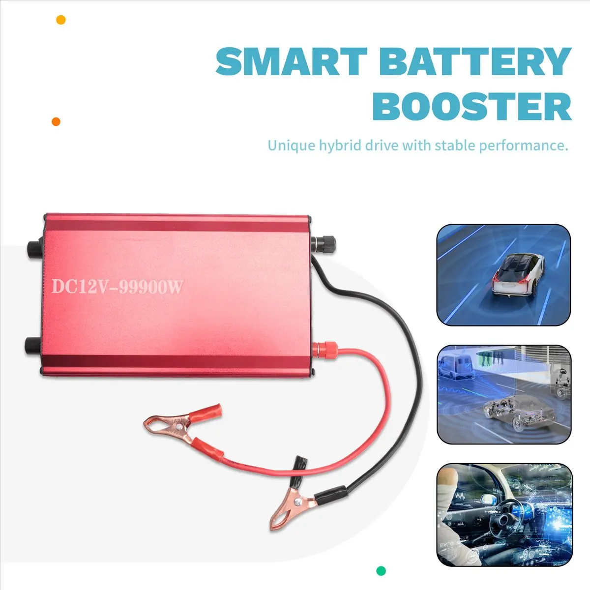 Jan.DC12V-99900W Dual Variable Inverter Head High Power 12V Multifunction Convenient Smart Battery Booster
Jan.DC12V-99900W Dual Variable Inverter Head High Power 12V Multifunction Convenient Smart Battery Booster