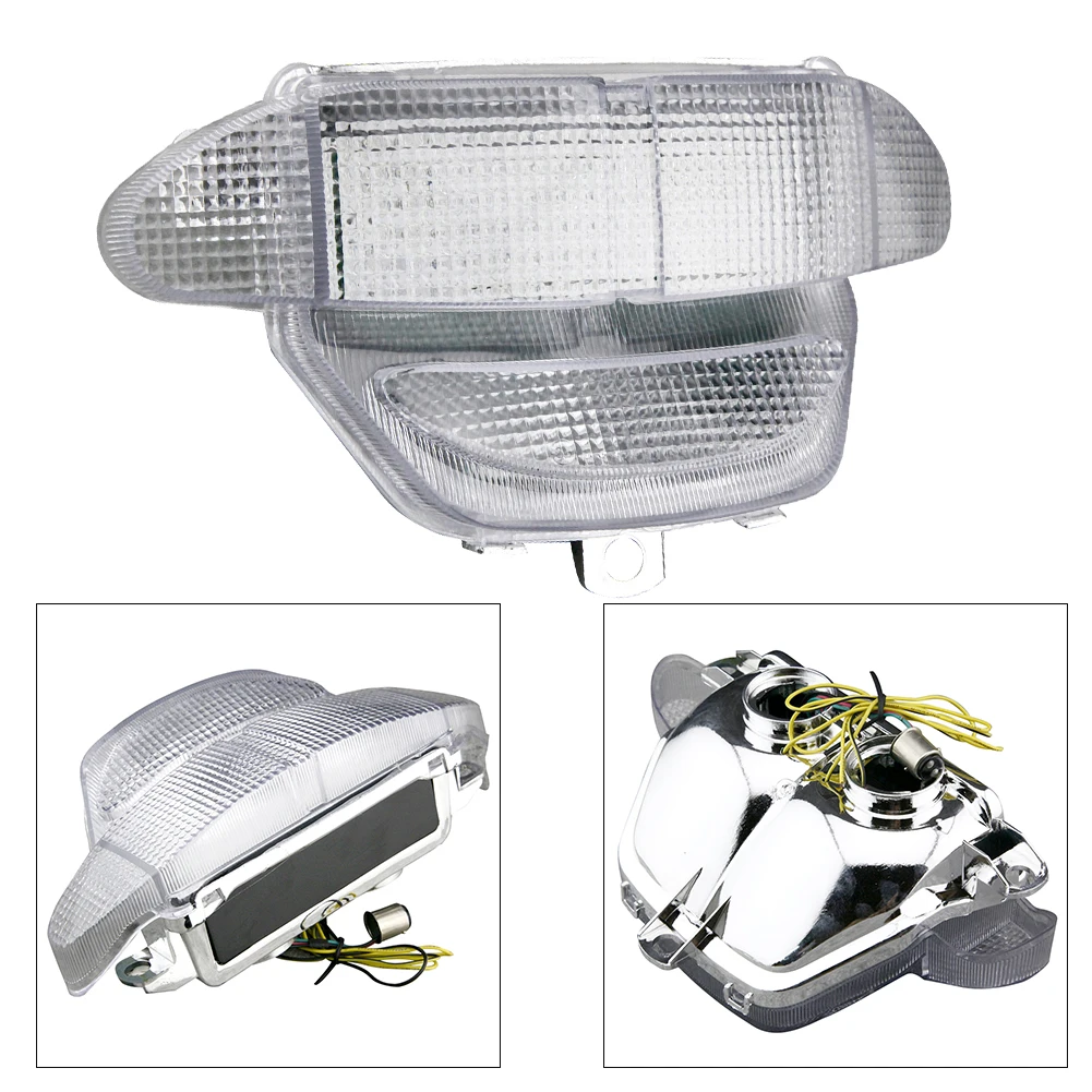 Integrated LED Taillight Motorcycle Rear Turn Signal Lamp E-Mark For Honda CBR 900 RR 1998 1999
Integrated LED Taillight Motorcycle Rear Turn Signal Lamp E-Mark For Honda CBR 900 RR 1998 1999
