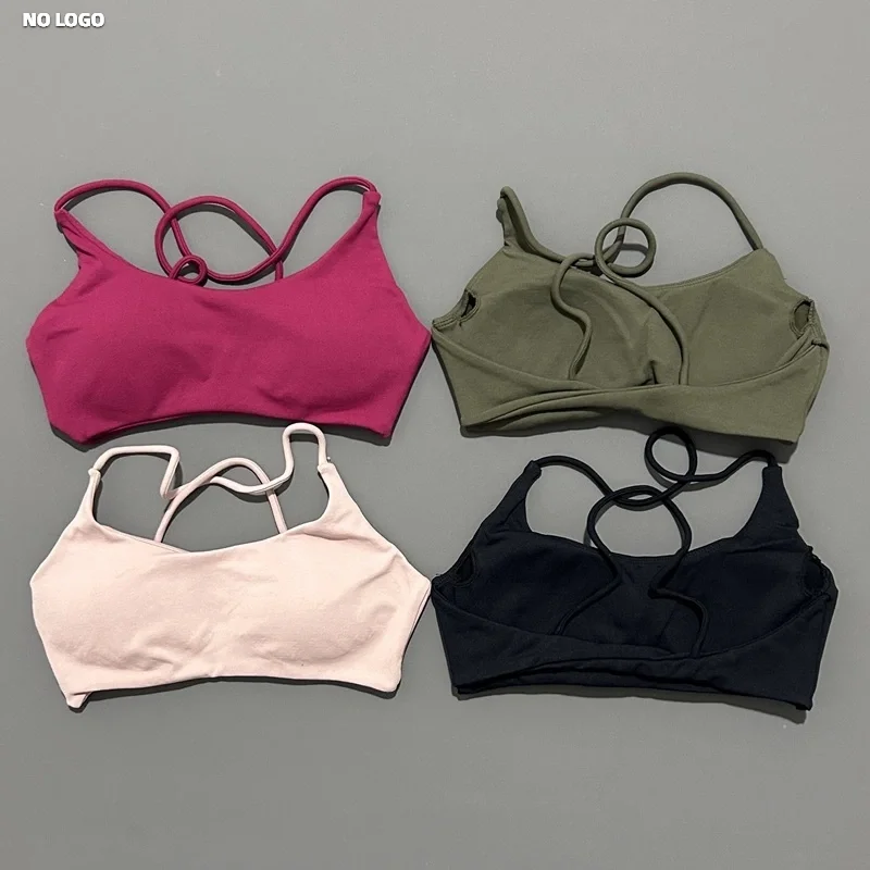 HISTELLO Twist Back Bra Women Seamless Yoga Bra Removable Support Pads Fitness Backless Underwear Running Gym Underclothes
HISTELLO Twist Back Bra Women Seamless Yoga Bra Removable Support Pads Fitness Backless Underwear Running Gym Underclothes