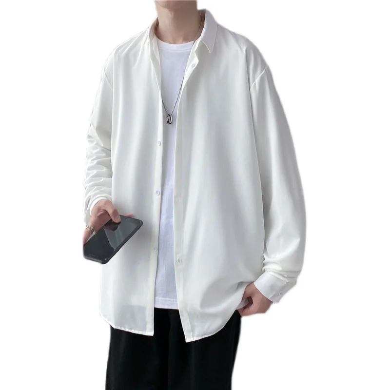 Мужской удлиненный кардиган из ледяного шелка, однотонный, простой, весенне-осенний, молодежный, приталенный, из искусственной кожи
Мужской удлиненный кардиган из ледяного шелка, однотонный, простой, весенне-осенний, молодежный, приталенный, из искусственной кожи