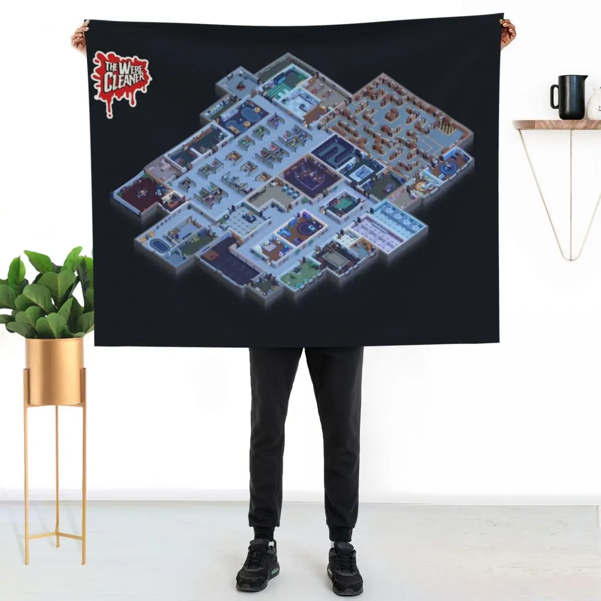 The Howlin Hugs Office Throw Blanket Soft Solid Color Blanket for Couch Bed
The Howlin Hugs Office Throw Blanket Soft Solid Color Blanket for Couch Bed