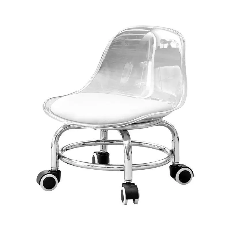 Acrylic universal wheel metal chassis with baby toddler beautiful seam wiping small chair living room
Acrylic universal wheel metal chassis with baby toddler beautiful seam wiping small chair living room