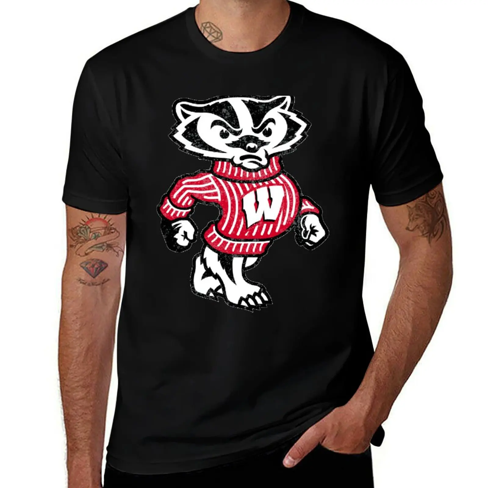 University of Wisconsin Badger Watercolor T-Shirt shirts graphic affliction shirts quick drying black t shirts for men
University of Wisconsin Badger Watercolor T-Shirt shirts graphic affliction shirts quick drying black t shirts for men