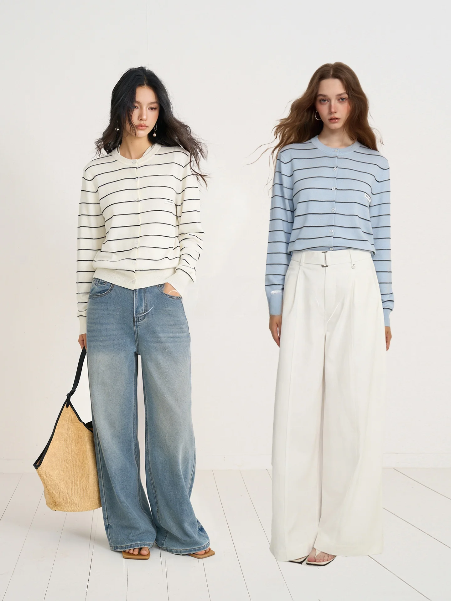 Женский вязаный кардиган CHILL ZOEY свободного кроя в полоску, повседневный стиль, верхняя одежда для весны и осени, стройнящий топ
Женский вязаный кардиган CHILL ZOEY свободного кроя в полоску, повседневный стиль, верхняя одежда для весны и осени, стройнящий топ