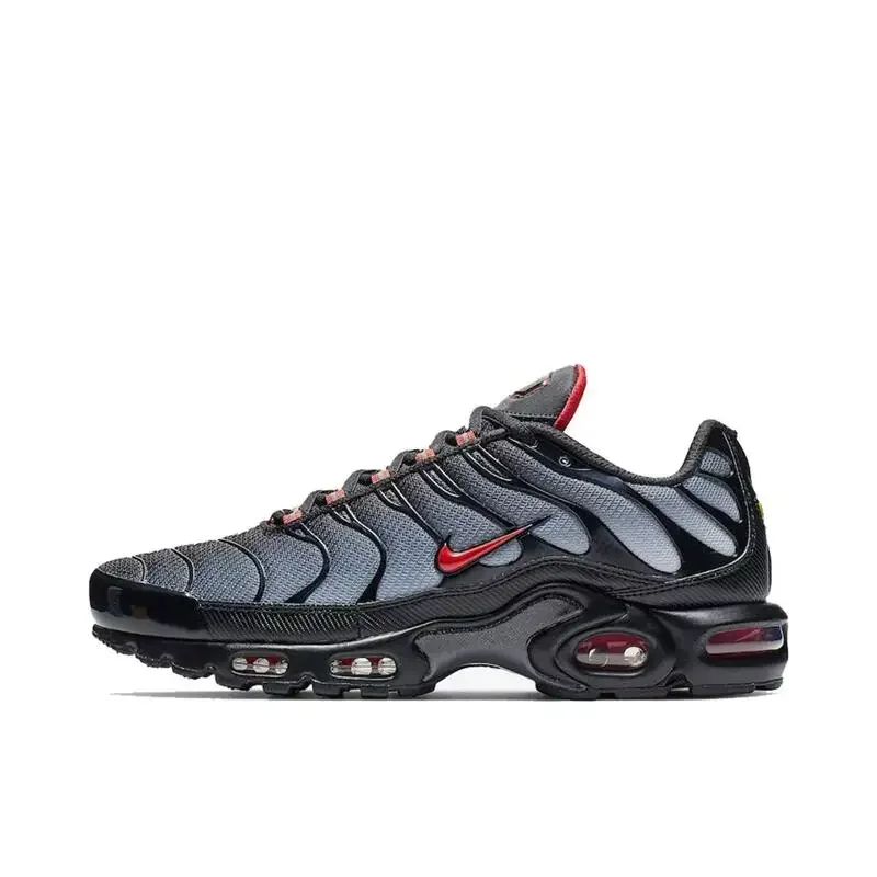 Мужские кроссовки Nike Air Max Plus, черное золото, нескользящие, прочные, амортизирующие, вентилируемые, плотные, короткие в стиле ретро
Мужские кроссовки Nike Air Max Plus, черное золото, нескользящие, прочные, амортизирующие, вентилируемые, плотные, короткие в стиле ретро