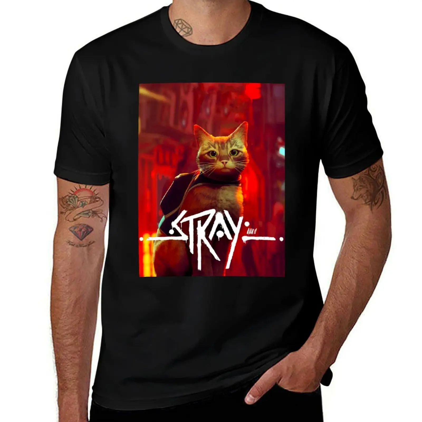 Stray Game Stray cat Stray animals |stray T-Shirt cotton tshirt 100% t shirts for man cotton soft t shirt personalised T-shirt
Stray Game Stray cat Stray animals |stray T-Shirt cotton tshirt 100% t shirts for man cotton soft t shirt personalised T-shirt