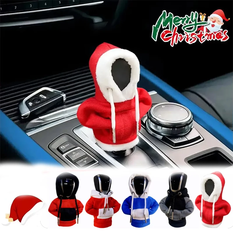 Car Gear Knob Cover Small Sweatshirt Hoodie Styling Father Christmas Shift Handbrake Cover Hoodie Car Interior Accessories
Car Gear Knob Cover Small Sweatshirt Hoodie Styling Father Christmas Shift Handbrake Cover Hoodie Car Interior Accessories