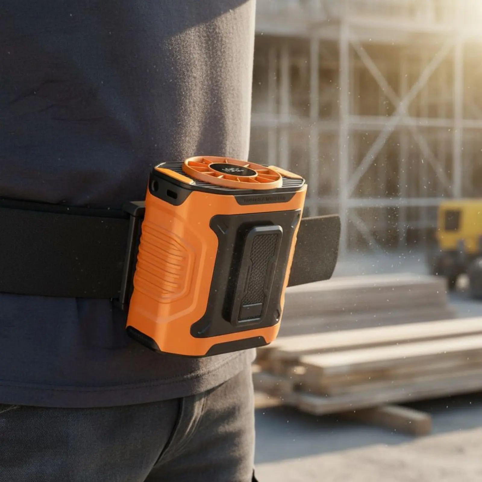 Waist Attach Fan Hands-Unrestricted Design Portable Belt Fan Battery-Powered Power Bank Function for Fishermen, Hiking
Waist Attach Fan Hands-Unrestricted Design Portable Belt Fan Battery-Powered Power Bank Function for Fishermen, Hiking