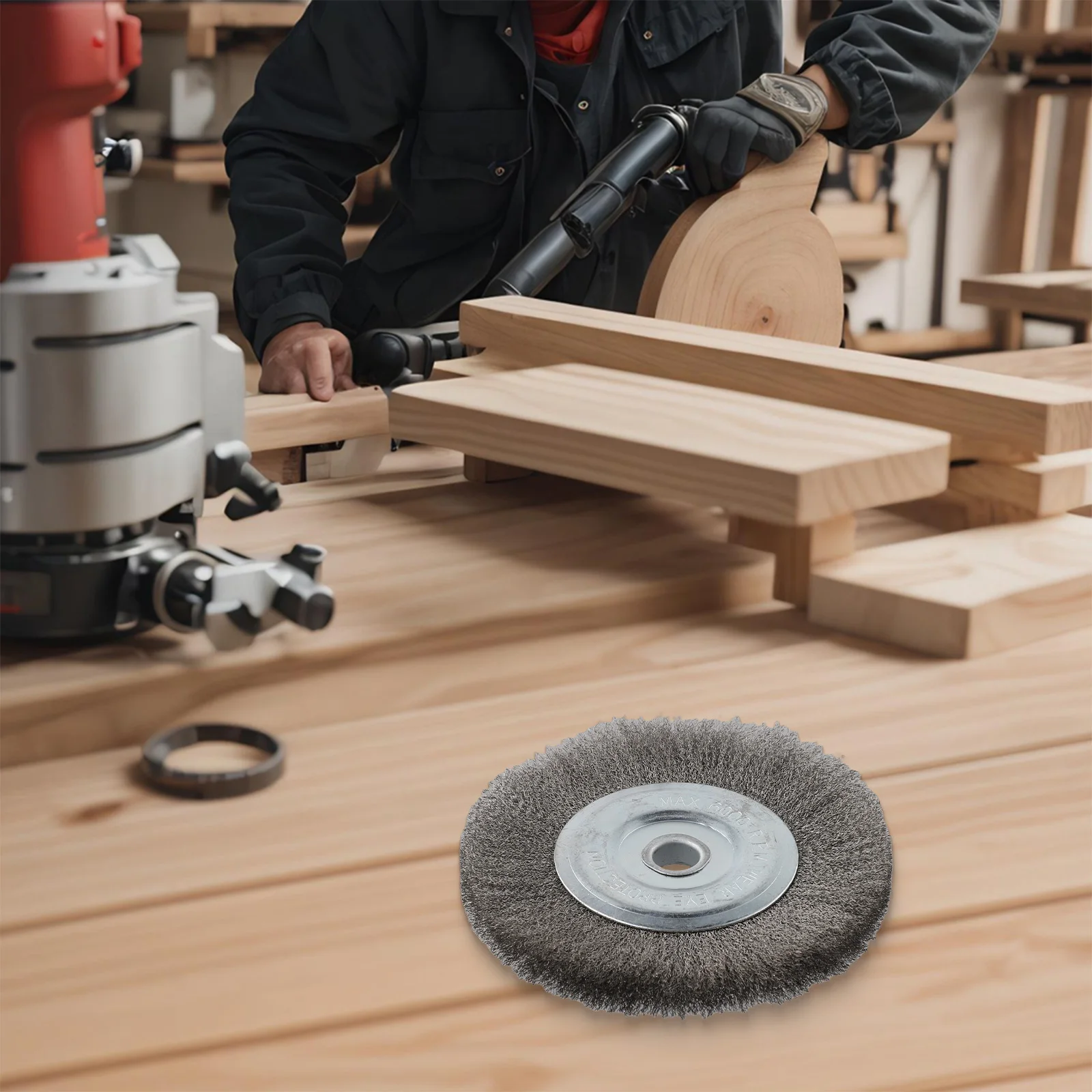 Bench Grinder Crimped High Efficiency Metal Deburring Moderate Hardness Polishing Portable Tools Peeling Polishing
Bench Grinder Crimped High Efficiency Metal Deburring Moderate Hardness Polishing Portable Tools Peeling Polishing
