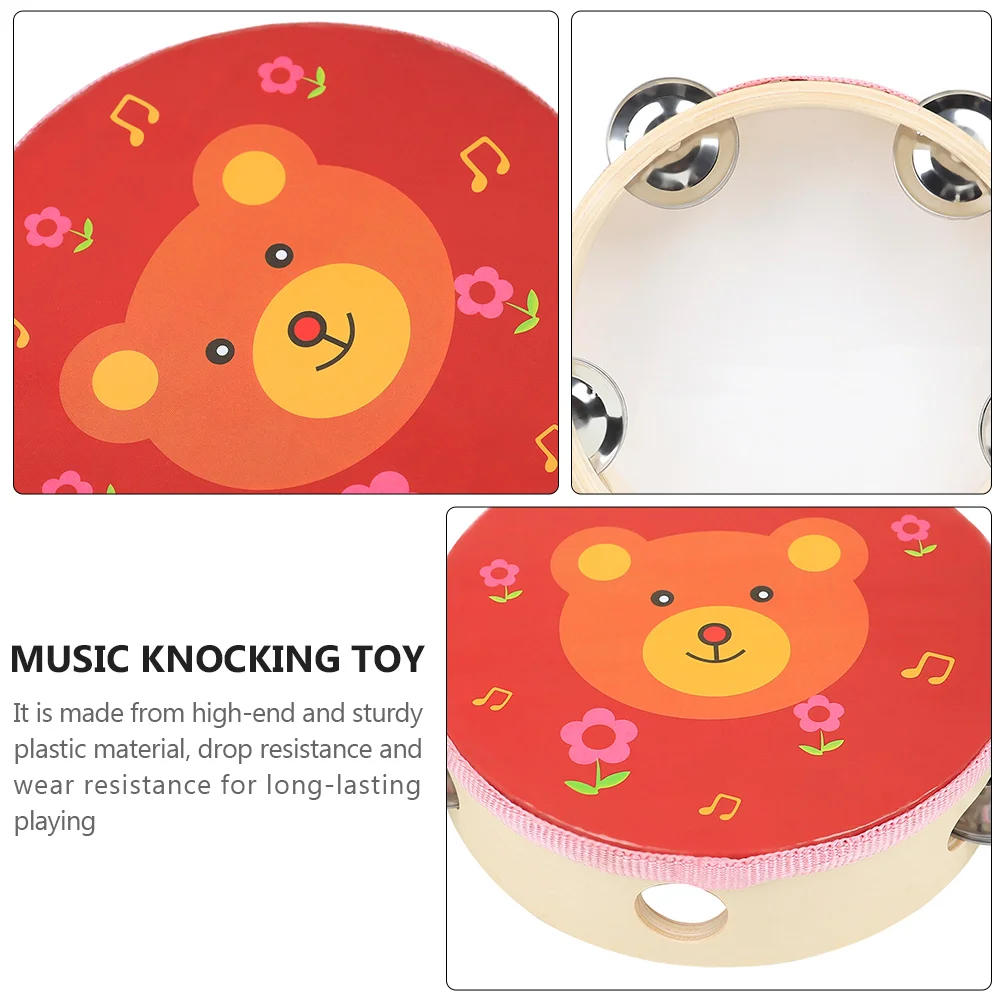 360 Degree Soft Kids Hand Tambourine Music Toy Bright Colors Exercise Hand Strength Grasping Training Rope Edge Comfortable
360 Degree Soft Kids Hand Tambourine Music Toy Bright Colors Exercise Hand Strength Grasping Training Rope Edge Comfortable