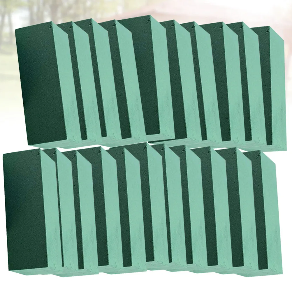 20Pcs Floral Foam Flower Brick Green Creative Florist Supplies for Fresh Cut Flower Arrangements Moisture Retaining Floral Dry
20Pcs Floral Foam Flower Brick Green Creative Florist Supplies for Fresh Cut Flower Arrangements Moisture Retaining Floral Dry