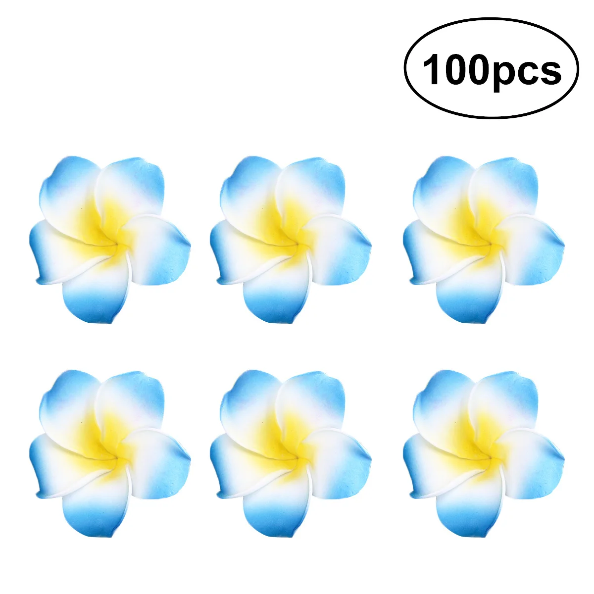100pcs 6Cm Foam Plumeria Flower White Artificial Wedding Decoration Diy Hair Clip Pendant Party Home Decor Supplies
100pcs 6Cm Foam Plumeria Flower White Artificial Wedding Decoration Diy Hair Clip Pendant Party Home Decor Supplies