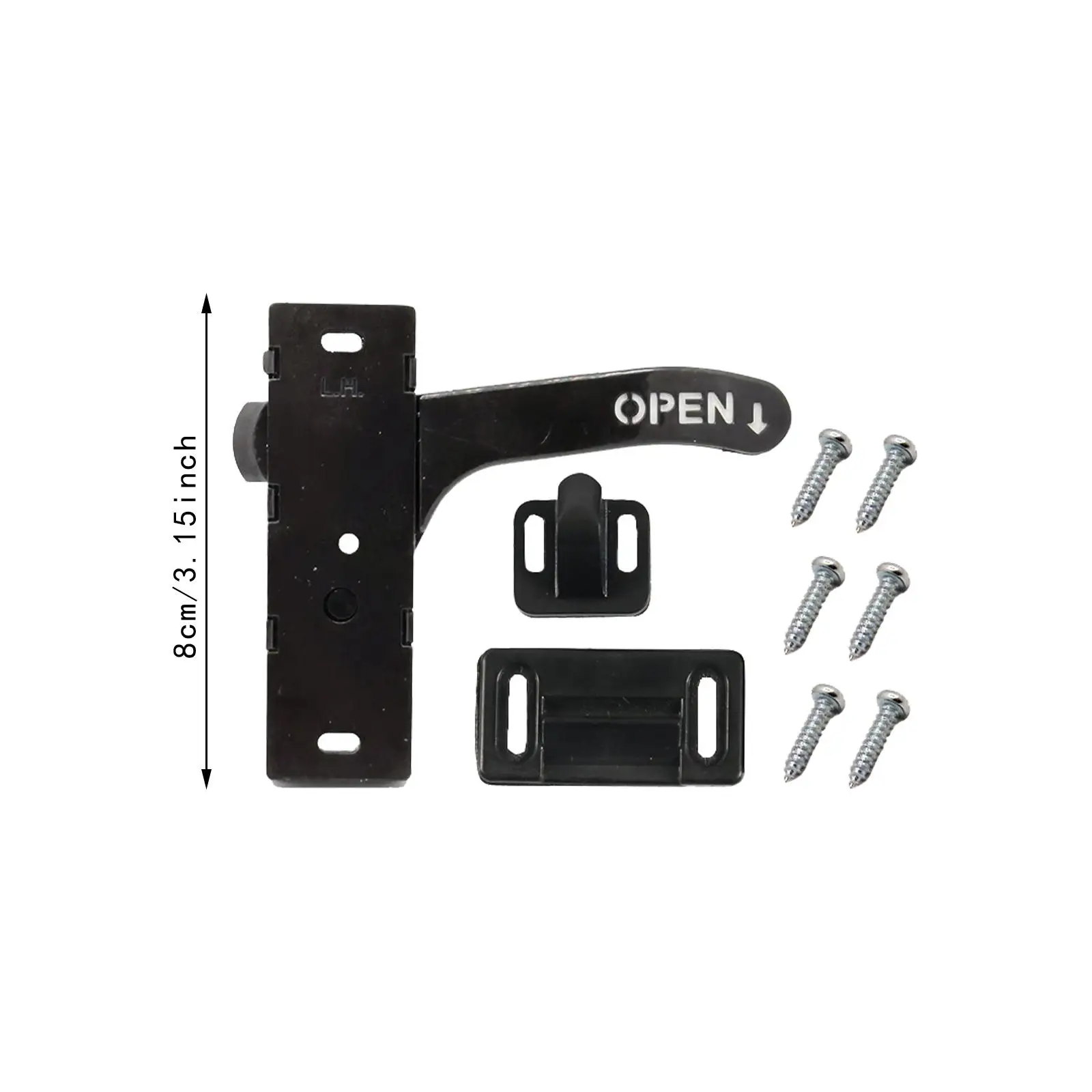 RV Screen Door Latch Compact Right Hand Handle Kit Easy Install Trailer Accessories for Motorhome Camper Van
RV Screen Door Latch Compact Right Hand Handle Kit Easy Install Trailer Accessories for Motorhome Camper Van