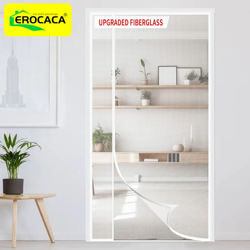 Прочная Магнитная дверная занавеска EROCACA, москитная сетка, магнитная занавеска, сетка для защиты от насекомых, автоматическое закрытие, простая установка на заказ
Прочная Магнитная дверная занавеска EROCACA, москитная сетка, магнитная занавеска, сетка для защиты от насекомых, автоматическое закрытие, простая установка на заказ