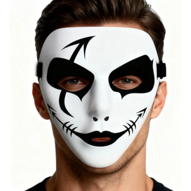 Dzrige Halloween Mask | Eco-Friendly PVC | Hip Hop Street Dance Performance Mask | Spooky Ghost Party Cosplay Prop for Rave
Dzrige Halloween Mask | Eco-Friendly PVC | Hip Hop Street Dance Performance Mask | Spooky Ghost Party Cosplay Prop for Rave