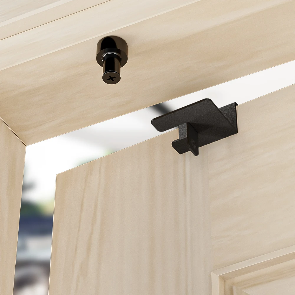 Black Door Top Lock Child Safety Door Lock for Bedroom Anti-pinch
Black Door Top Lock Child Safety Door Lock for Bedroom Anti-pinch