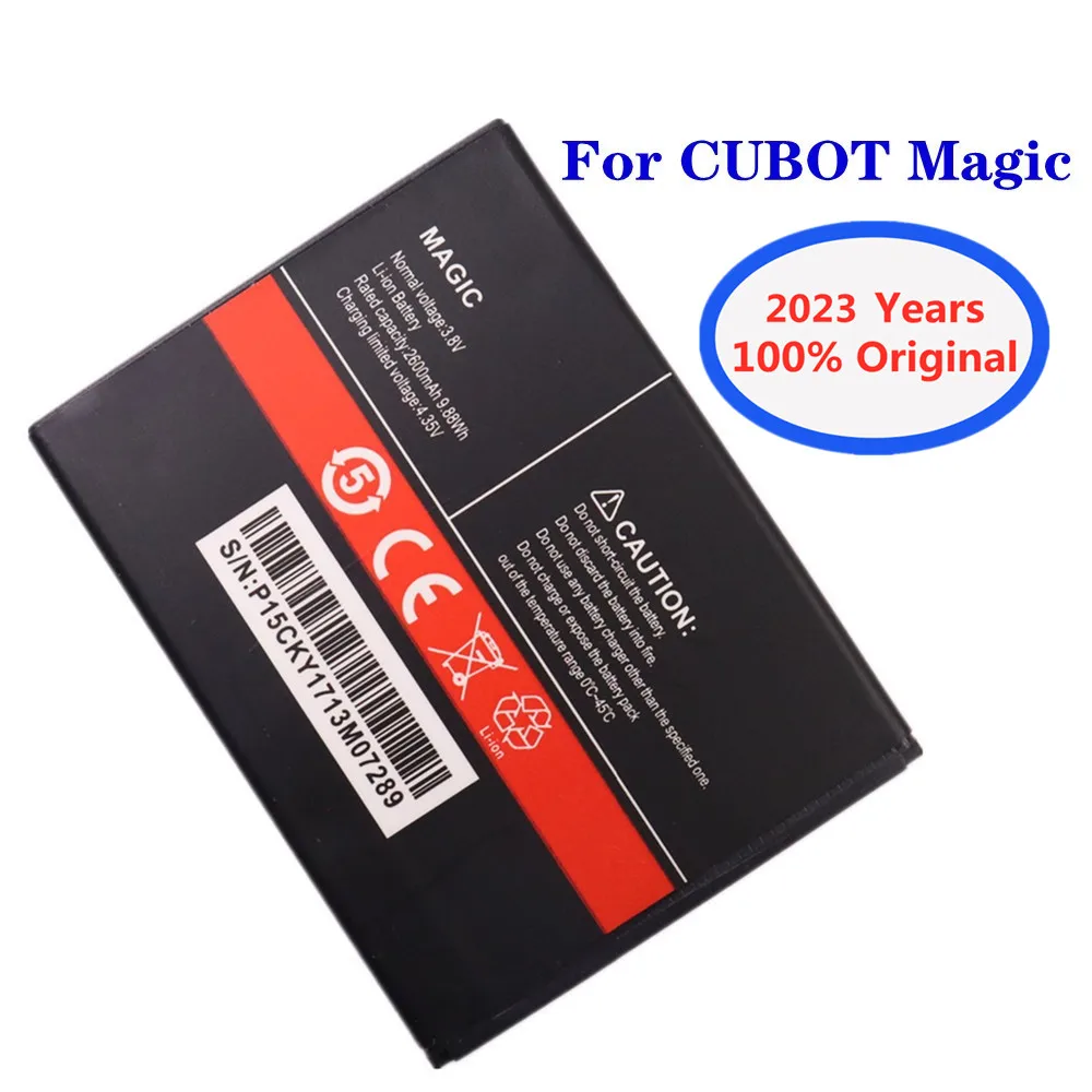2023 Years New Original Battery For CUBOT Magic 2600mAh Mobile Phone Battery High Quality In Stock
2023 Years New Original Battery For CUBOT Magic 2600mAh Mobile Phone Battery High Quality In Stock