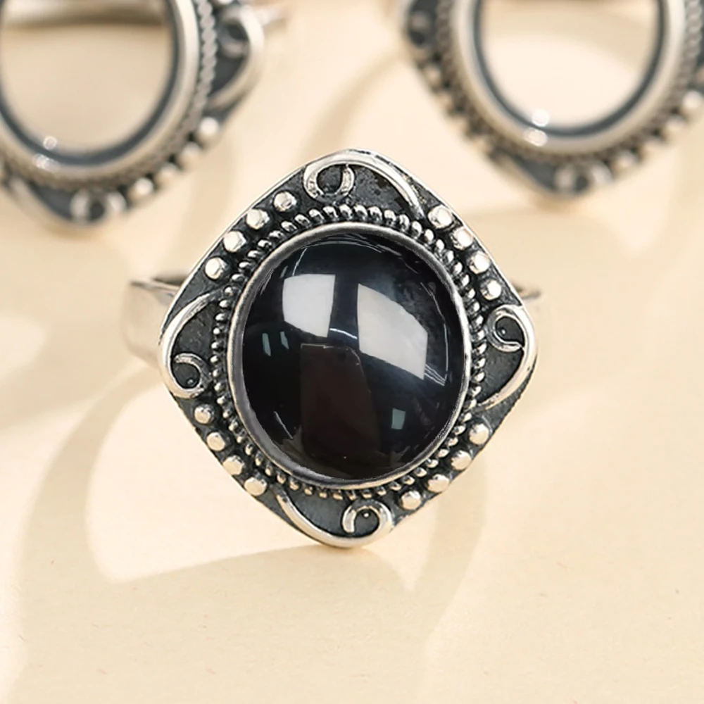 925 Sterling Silver Natural Labradorite Turquoise Ring Big Oval Stone Stylish Simple Ring DIY Wedding Rings for Women
925 Sterling Silver Natural Labradorite Turquoise Ring Big Oval Stone Stylish Simple Ring DIY Wedding Rings for Women