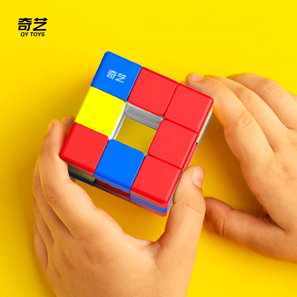 QiYi Void Cube Sandmich Magic Cube QY Hollow Cube Children's educational Speed cube Puzzle Toys Kid Gift
QiYi Void Cube Sandmich Magic Cube QY Hollow Cube Children's educational Speed cube Puzzle Toys Kid Gift